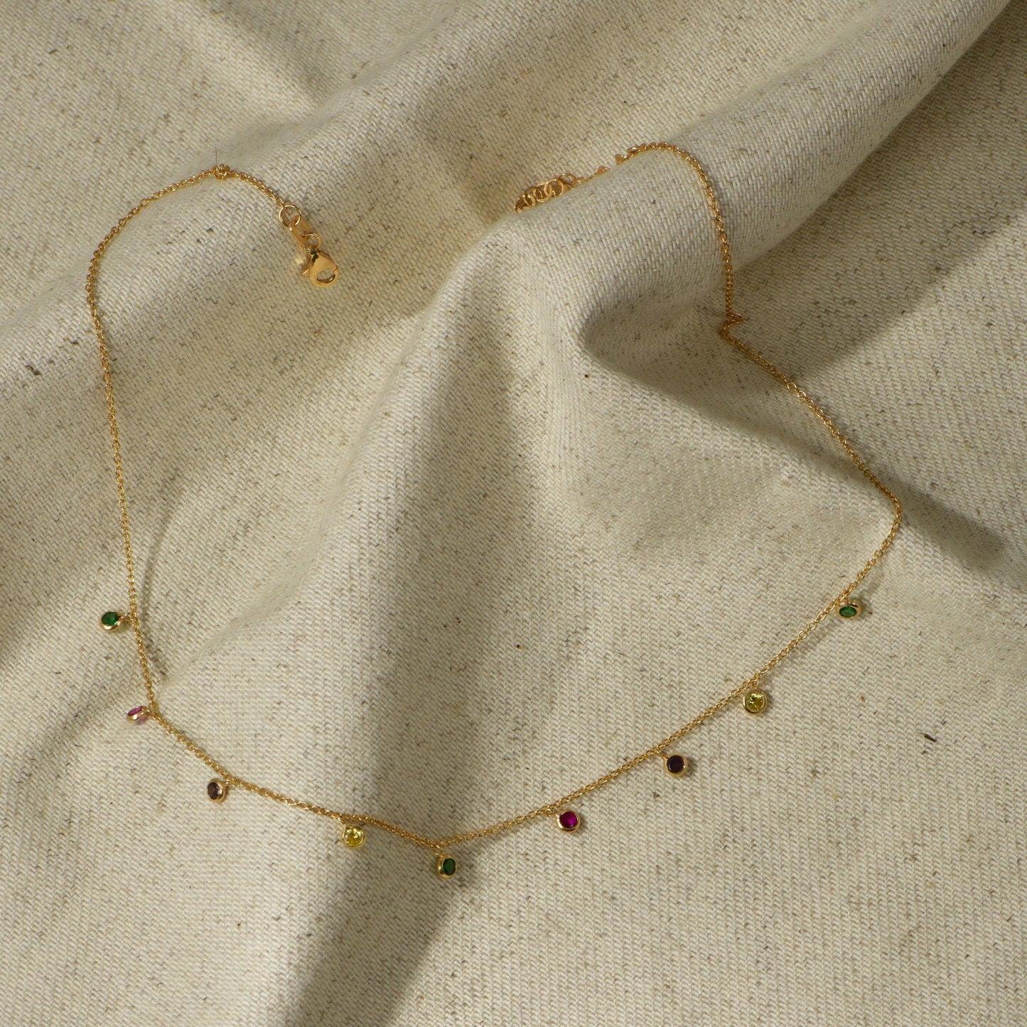 Dangling Diamonds Necklace