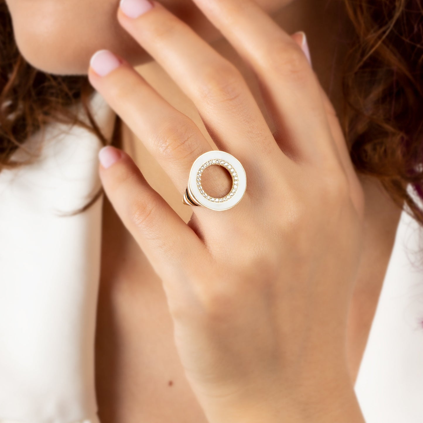 Open Circle Ring