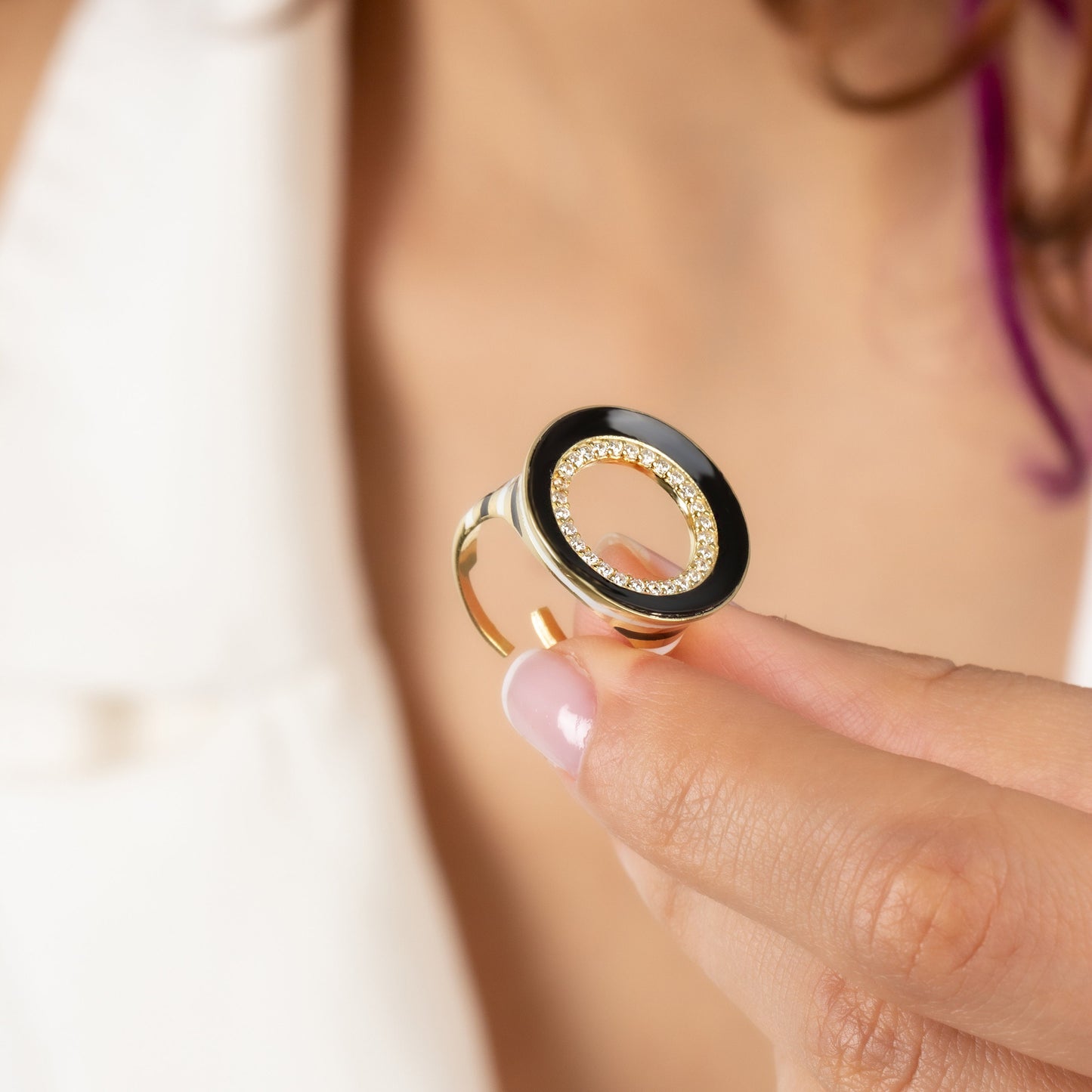 Open Circle Ring
