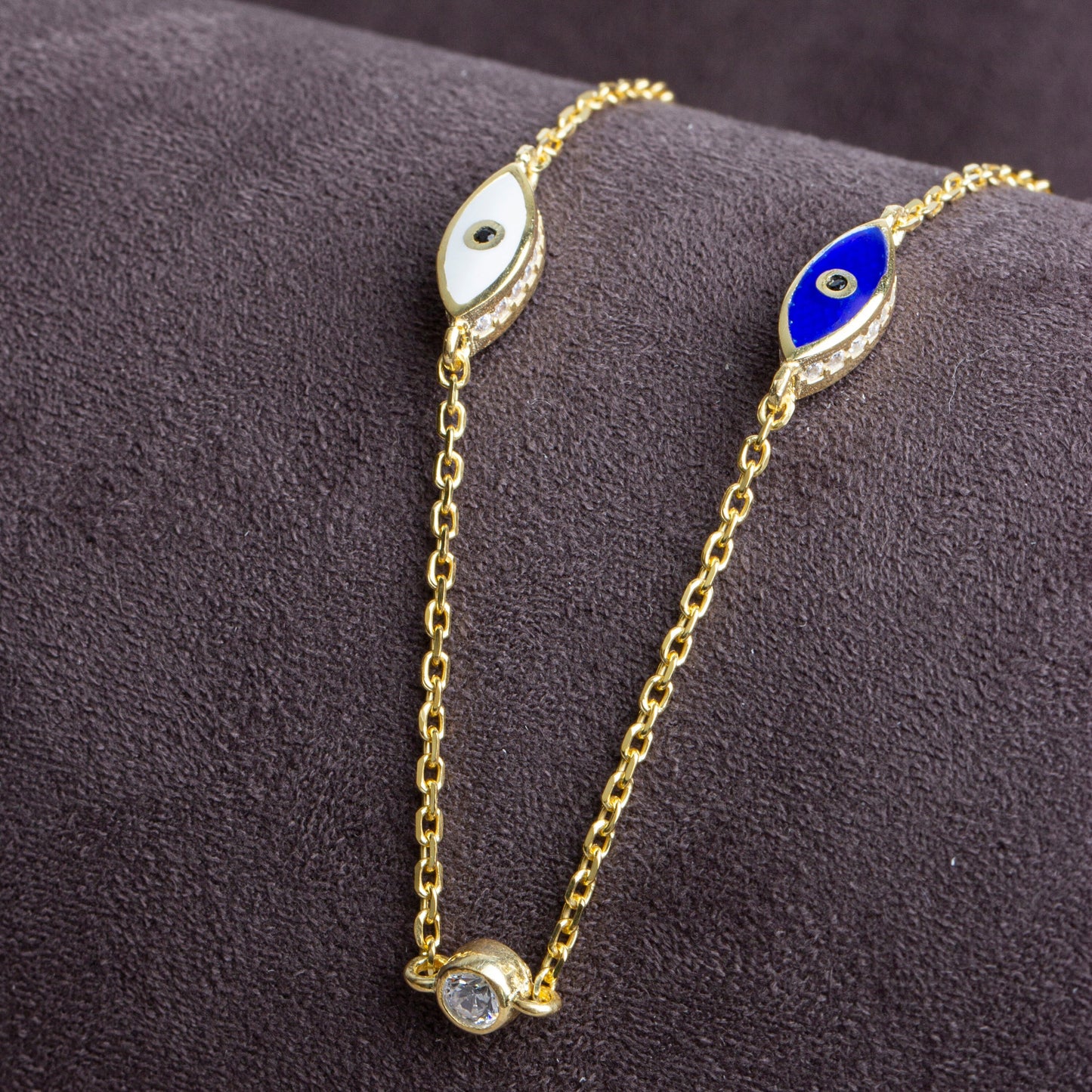 Evil Eye Station Necklace