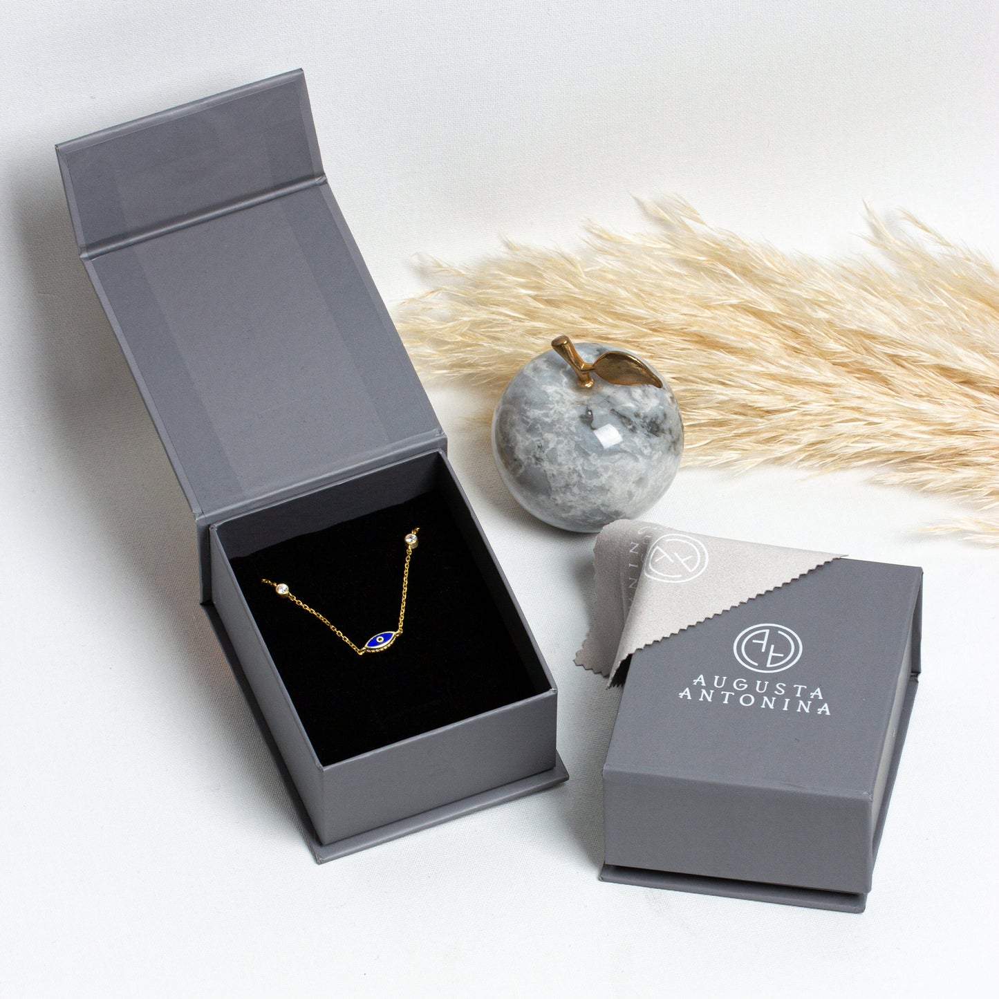 Evil Eye Station Necklace