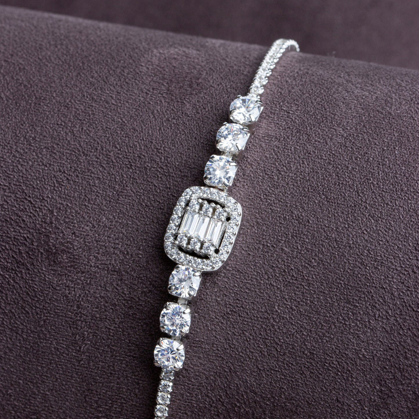 Baguette Diamond Bracelet