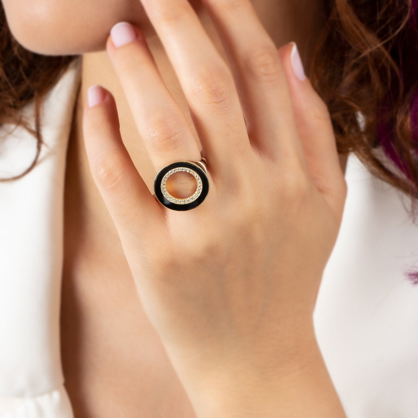 Open Circle Ring