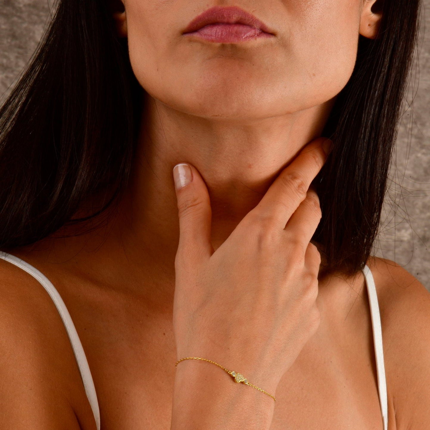 Diamond Heart Bracelet