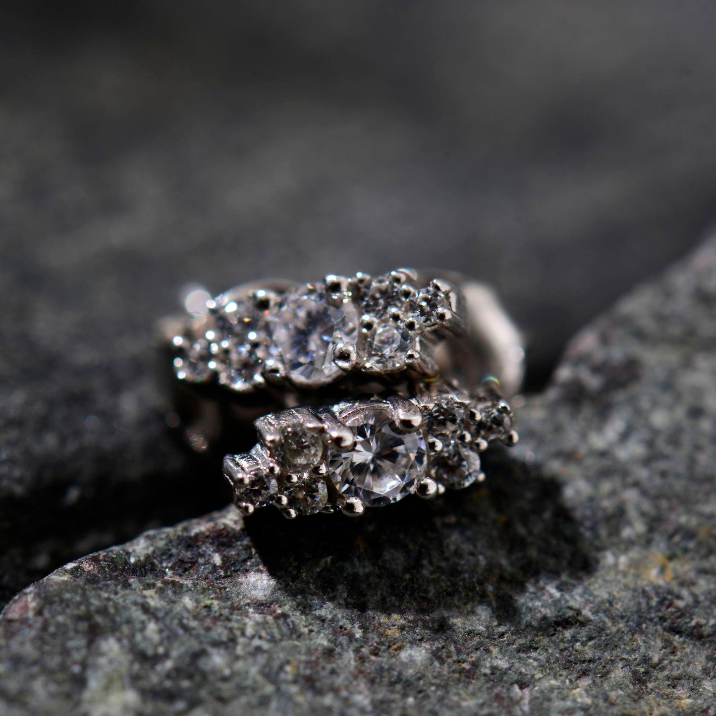 Mini Diamonds Stud Earrings