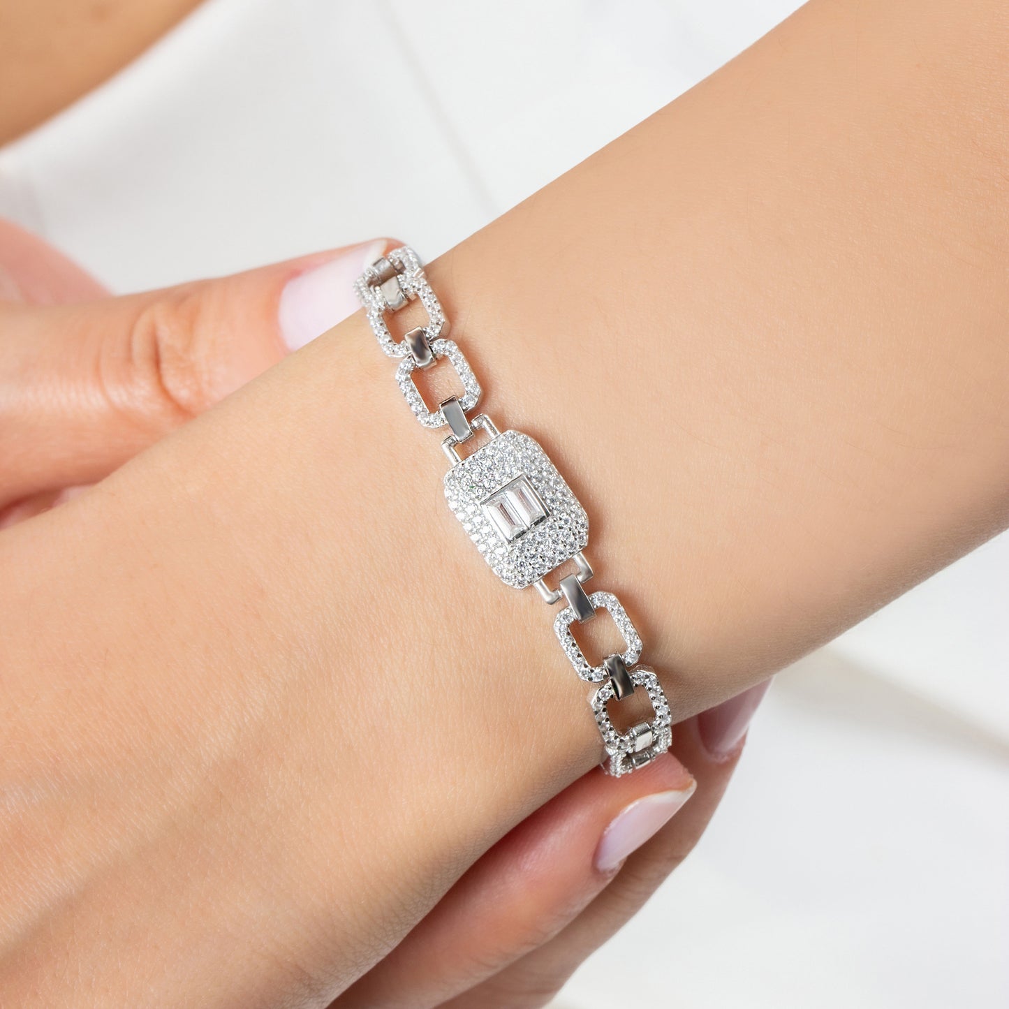 Baguette Diamond Bracelet