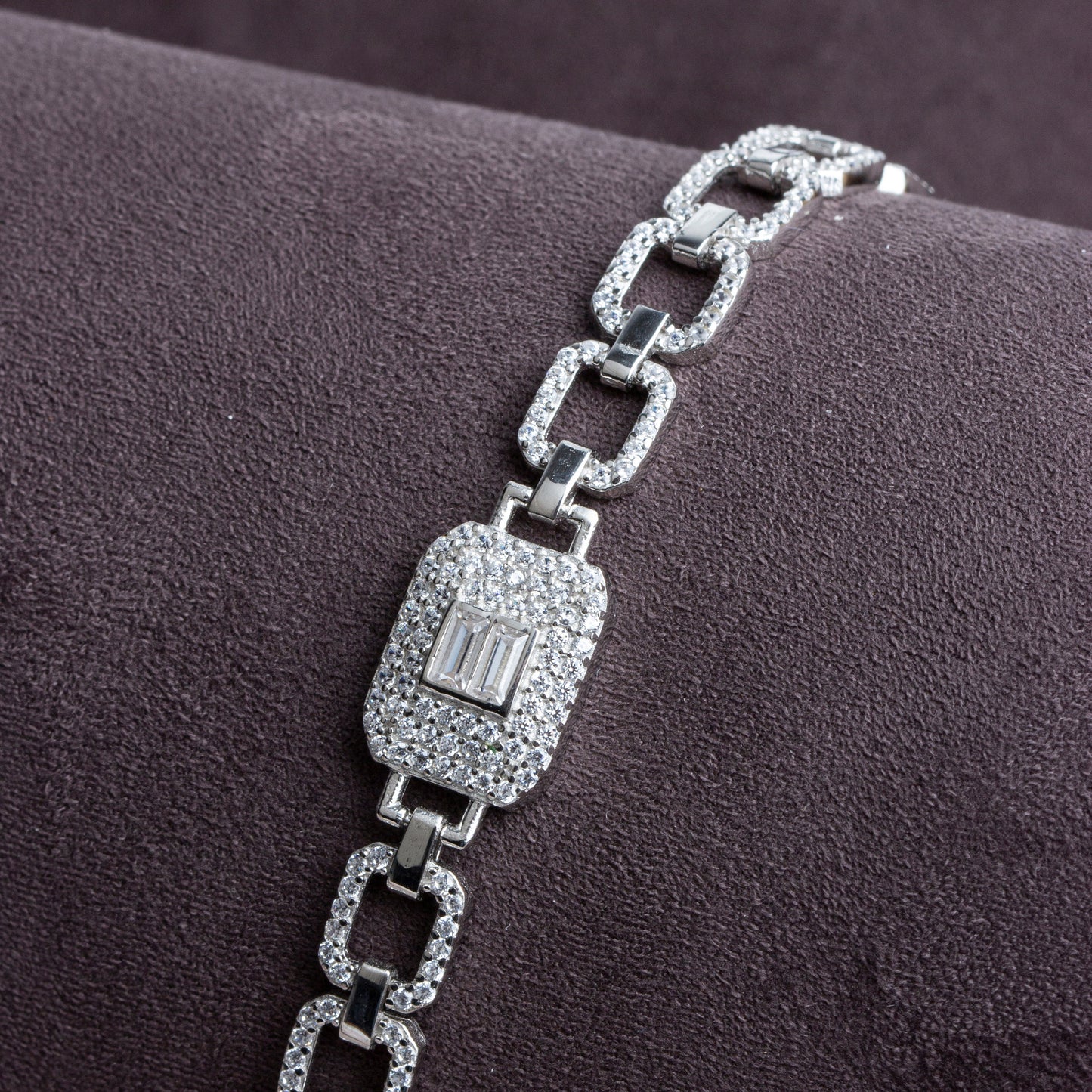 Baguette Diamond Bracelet