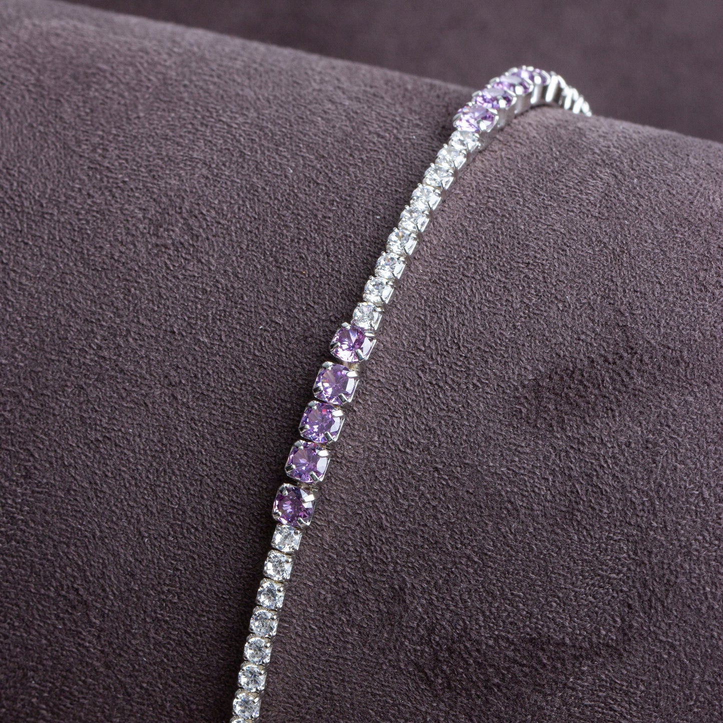 Amethyst Tennis Bracelet