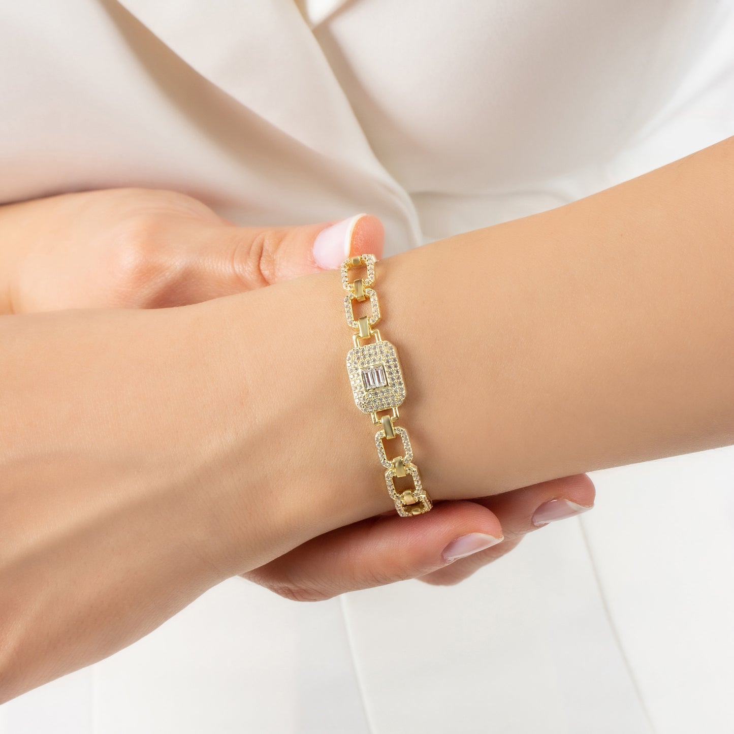 Baguette Diamond Bracelet