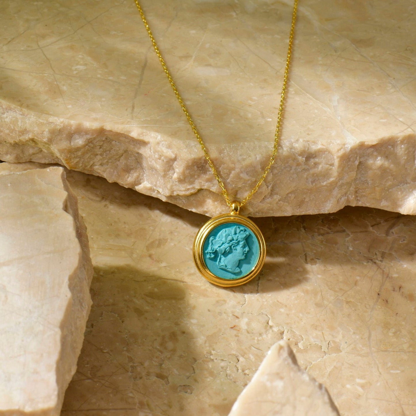 Intaglio Aphrodite Necklace