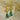 Natural Emerald Drop Earrings in 24K Gold, Genuine May Birthstone Dangle Earrings, Vintage Dangling Gemstone Earrings, Jewelry Gift For Her