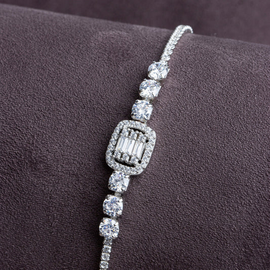 Baguette Diamond Bracelet