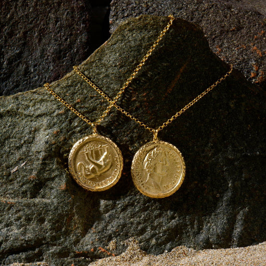 Antoninus Pius Coin Necklace