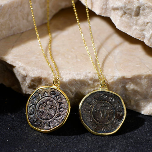 Antique Coin Necklace