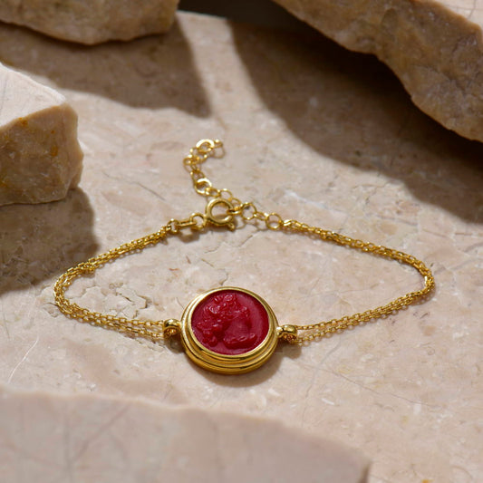 Intaglio Aphrodite Bracelet