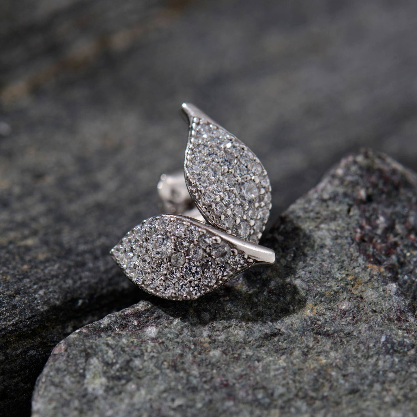 Leaf Stud Earrings