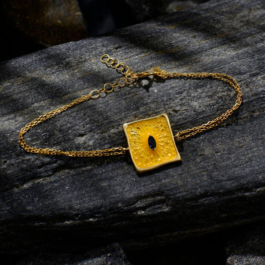 Sapphire Eyeburst Bracelet