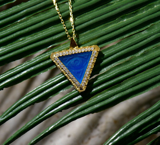 Intaglio Evil Eye Necklace
